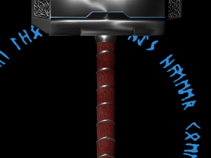 thor hammer 3D 모델
