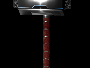 thor hammer 3D 모델