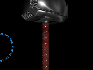 thor hammer 3D 모델