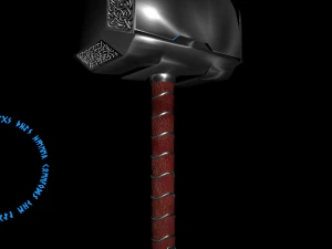 Thor martello Modello 3D
