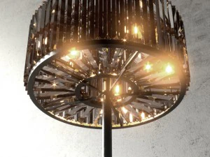 restoration hardware-welles smoke crystal 3D Model