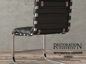 restoration hadware- oviedo Modelo 3D