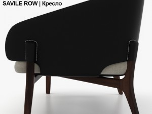 i 4 mariani savile row chair Modelo 3D
