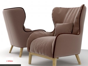 de padova bergere 3D मॉडल