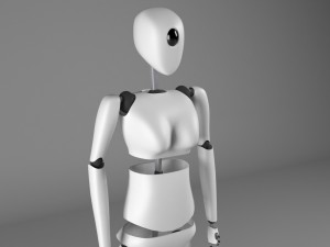 robogirl 3D 모델