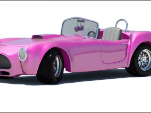 shelby cobra car 3Dモデル