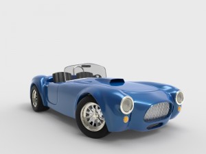 shelby cobra car 3Dモデル