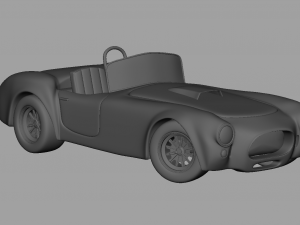 shelby cobra car 3Dモデル