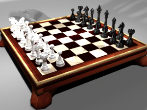 simple chess 3D Model