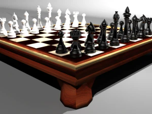 simple chess 3D Model