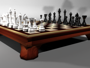 simple chess 3D-Modell