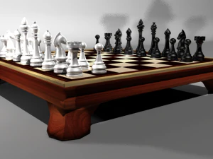 simple chess 3D Model