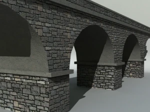 stone bridge 3D Model