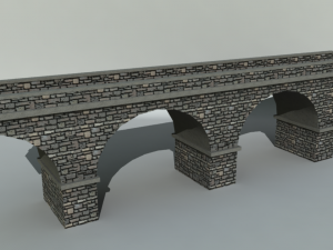 stone bridge 3D 模型