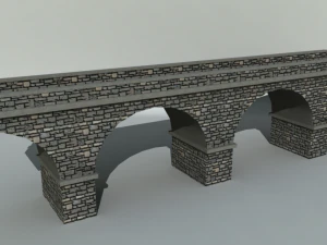 stone bridge 3D Model
