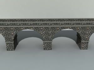 stone bridge 3D 模型