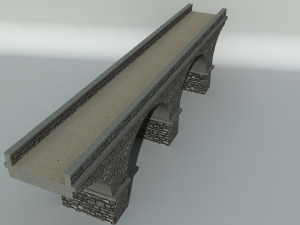 stone bridge 3D 模型