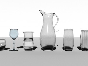 glasses collection 3D Model