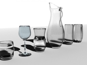 glasses collection 3D Model