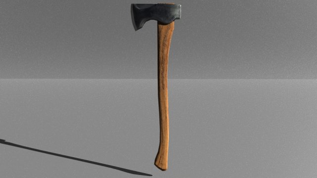 lumberjack axe 3Dモデル .c4d .max .obj .3ds .fbx .stl .blend 