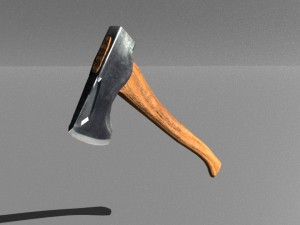 lumberjack axe 3Dモデル