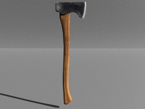 lumberjack axe 3Dモデル