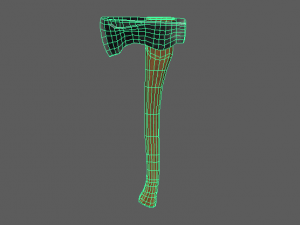 lumberjack axe 3Dモデル