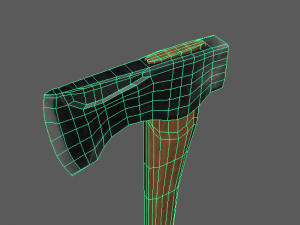 lumberjack axe 3Dモデル
