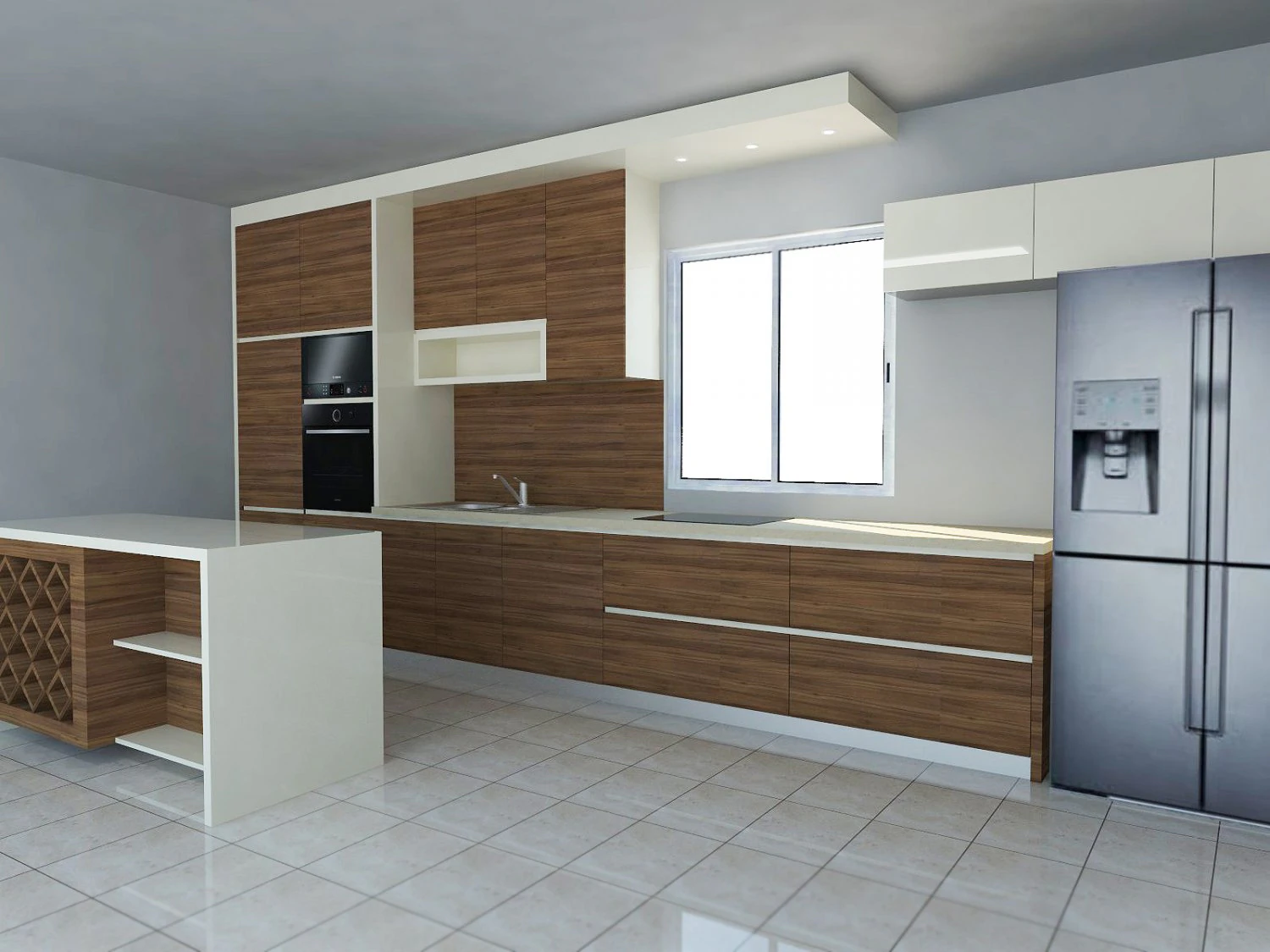 kitchen 3D Model .c4d .max .obj .3ds .fbx .stl .blend 