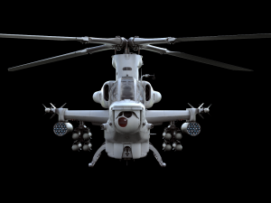bell ah-1z viper attack helicopter Modelo 3D