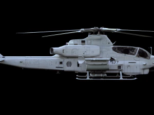 bell ah-1z viper attack helicopter 3D Model