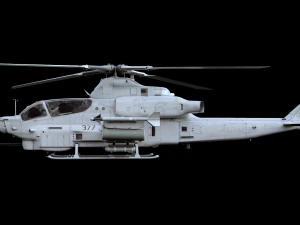 bell ah-1z viper attack helicopter 3D Model
