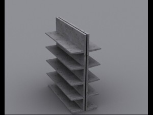 counter Modello 3D