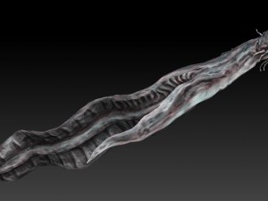 aquatic alien 3D 모델