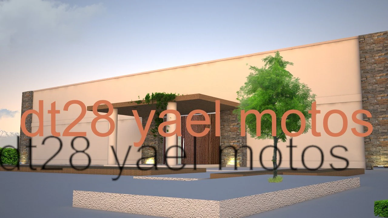 entrada saln dt28 solo exterior 3D Model .c4d .max .obj .3ds .fbx .stl .blend