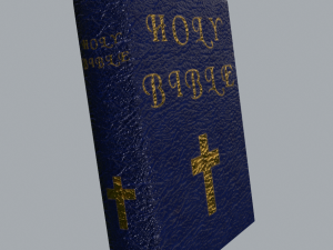 holy bible Modelo 3D