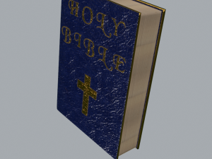 holy bible Modelo 3D