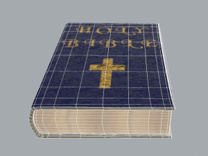 holy bible Modelo 3D