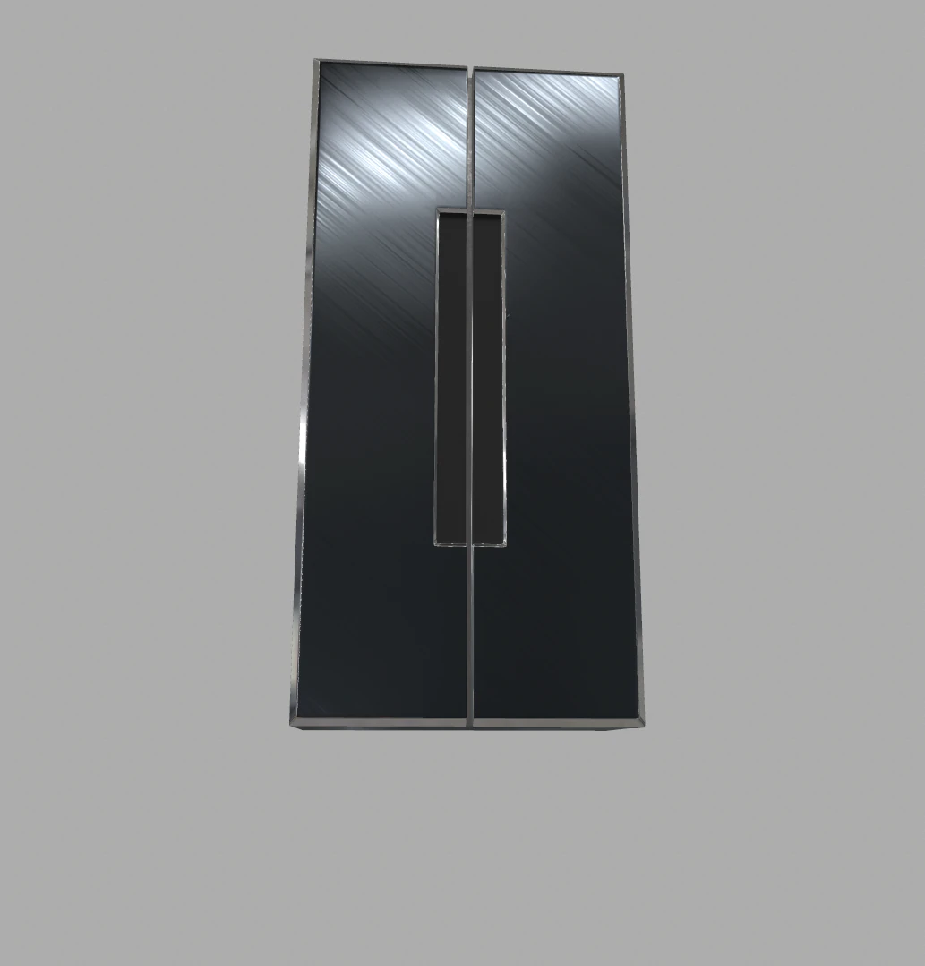 fridge 3D Model .c4d .max .obj .3ds .fbx .stl .blend 