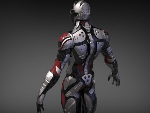 sci-fi character 3D मॉडल