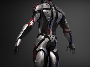 sci-fi character 3D मॉडल