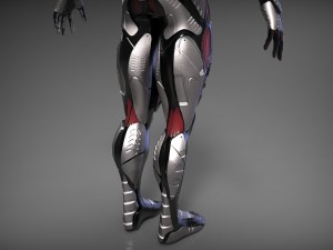 sci-fi character 3D मॉडल