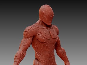 sci-fi character 3D मॉडल