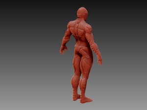 sci-fi character 3D मॉडल