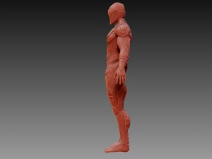 sci-fi character 3D मॉडल