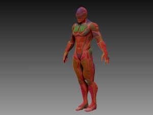 sci-fi character 3D मॉडल