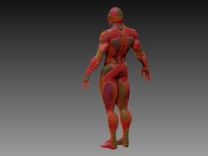 sci-fi character 3D मॉडल