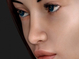 realisticy woman zbrush hd 3Dモデル