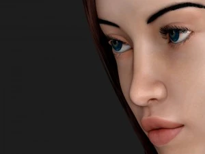 realisticy woman zbrush hd 3D Model
