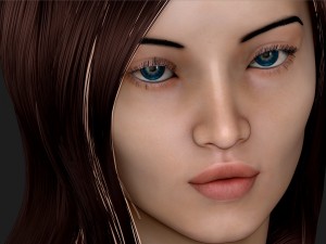 realisticy woman zbrush hd Modelo 3D
